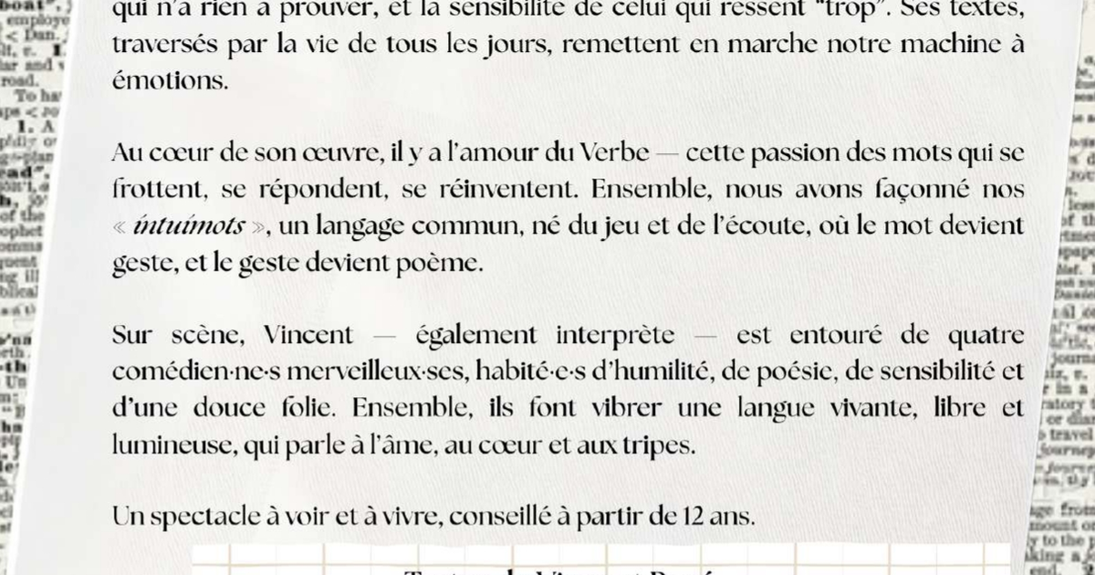 Il Faudra Des Mots