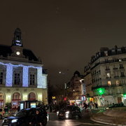 Illuminations de la mairie du 20e