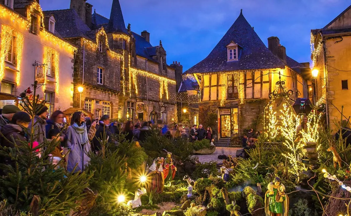 Les illuminations de Noël à Rochefort-en-Terre