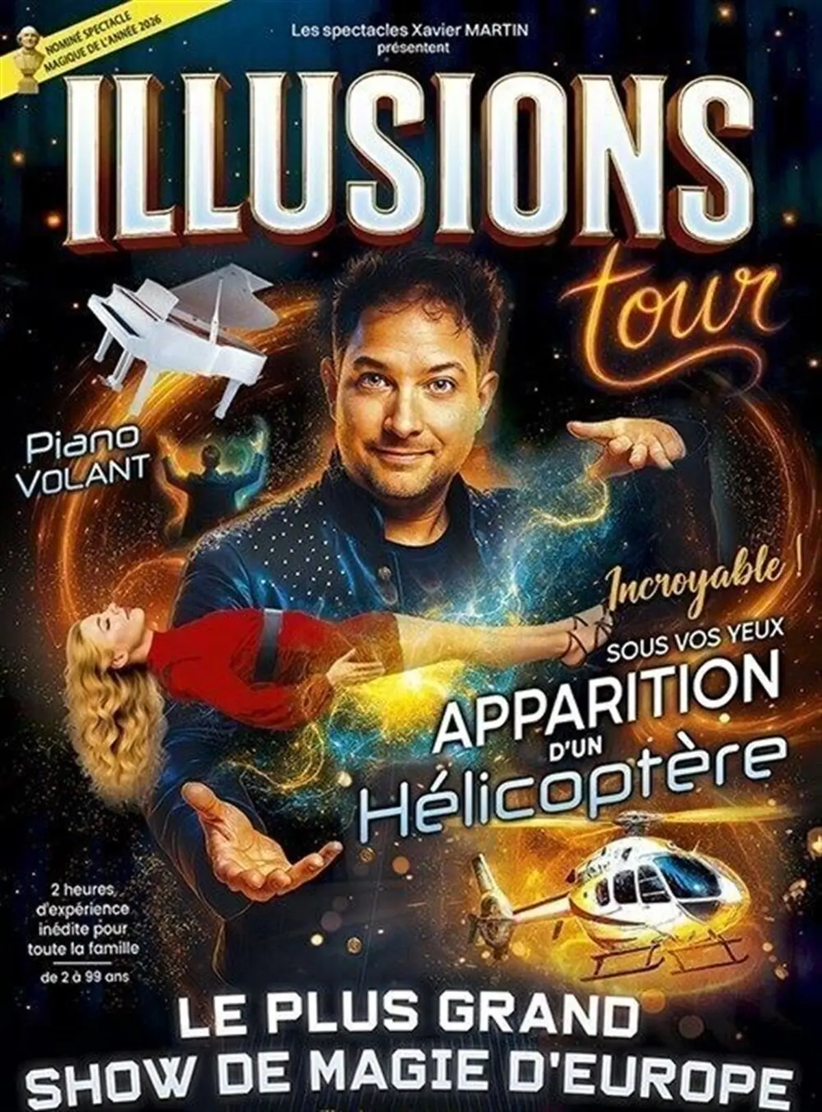 Illusions Tour, le festival de Magie et de Cirque