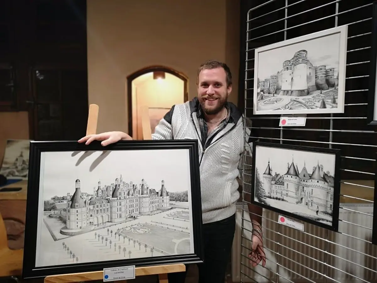 Illustrations de monuments par Sylvain Lucas