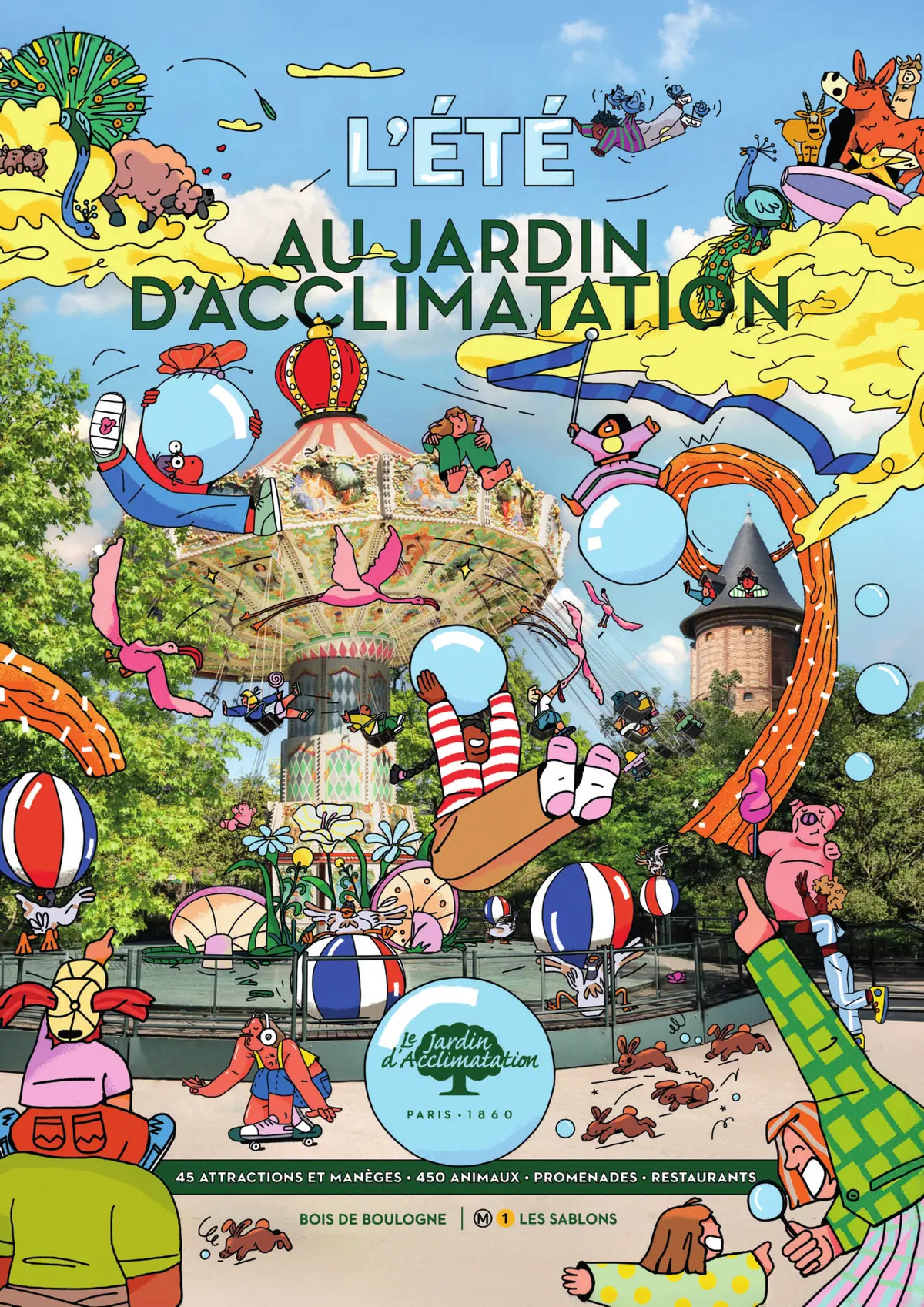 Aventures Estivales au Jardin d'Acclimatation : activités et animations pour enfants à Paris