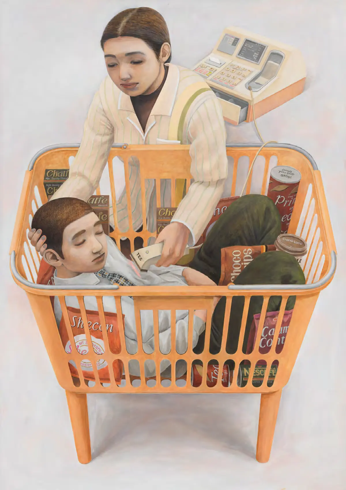 Exposition de peintures de Tetsuya Ishida à la galerie Gagosian de Paris