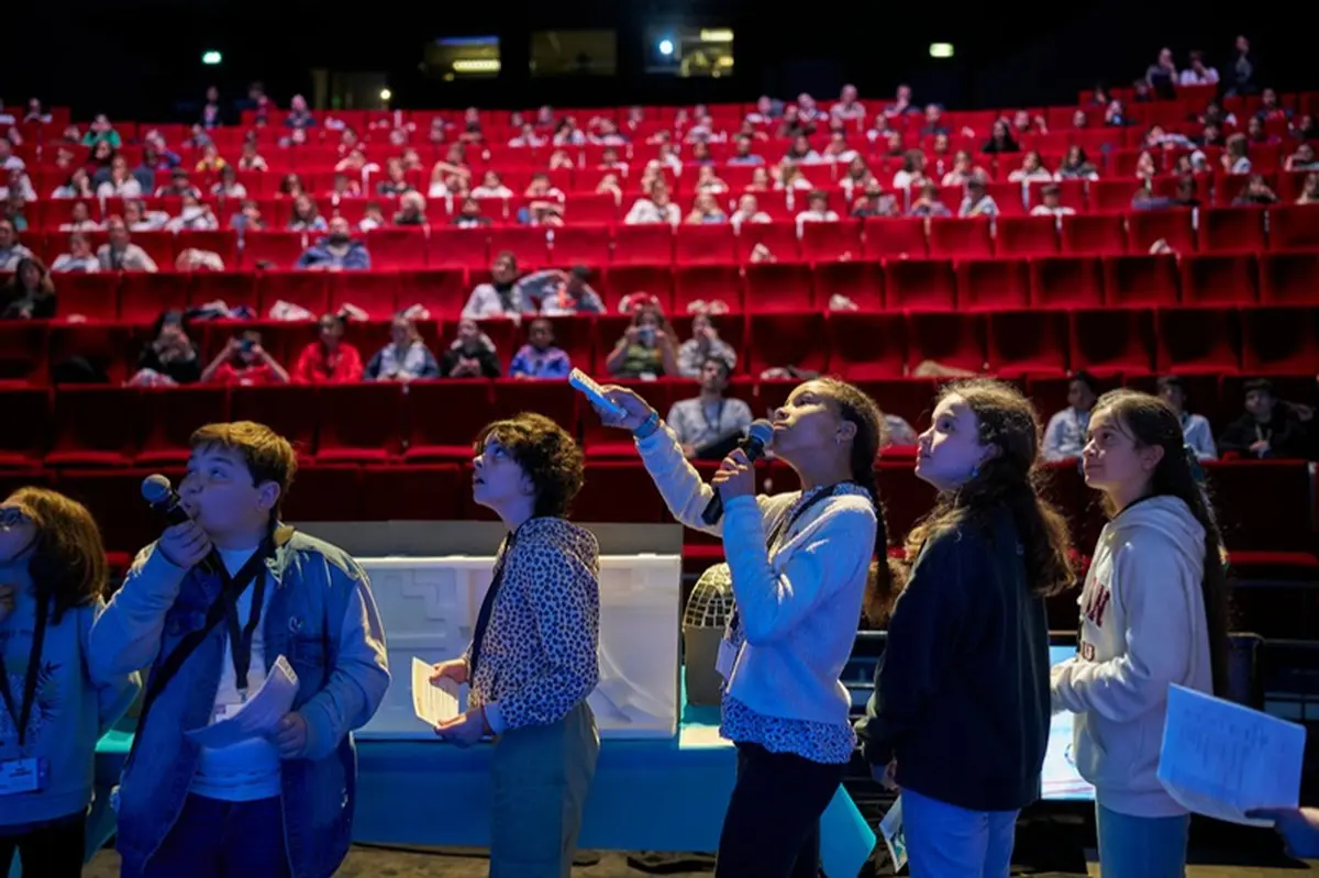 Congrès scientifique des enfants à la Cité de l'espace de Toulouse
