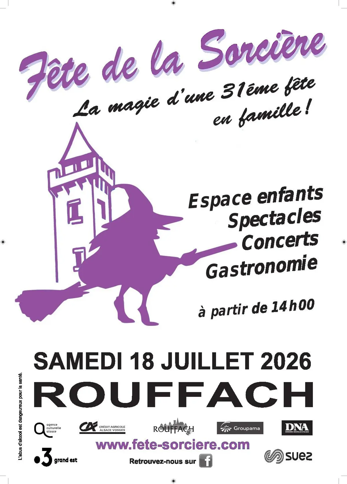 Le programme de La Fête de la Sorcière de Rouffach : cortège, spectacle de feu et animations médiévales