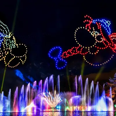 Spectacle nocturne au Parc Astérix : Astérix et la Potion d'Étoiles à Plailly