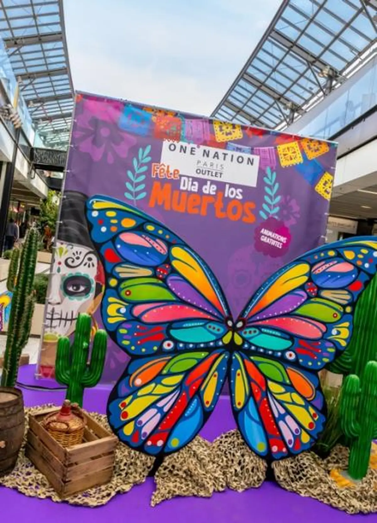 Dia de los Muertos : animations gratuites pour Halloween à One Nation Paris