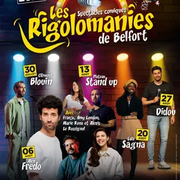 Les Rigolomanies : cinq soirées de spectacles humoristiques à Belfort