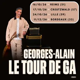 Georges-Alain se réinvente en Monsieur Jones et annonce 4 concerts en France pour l'automne 2026