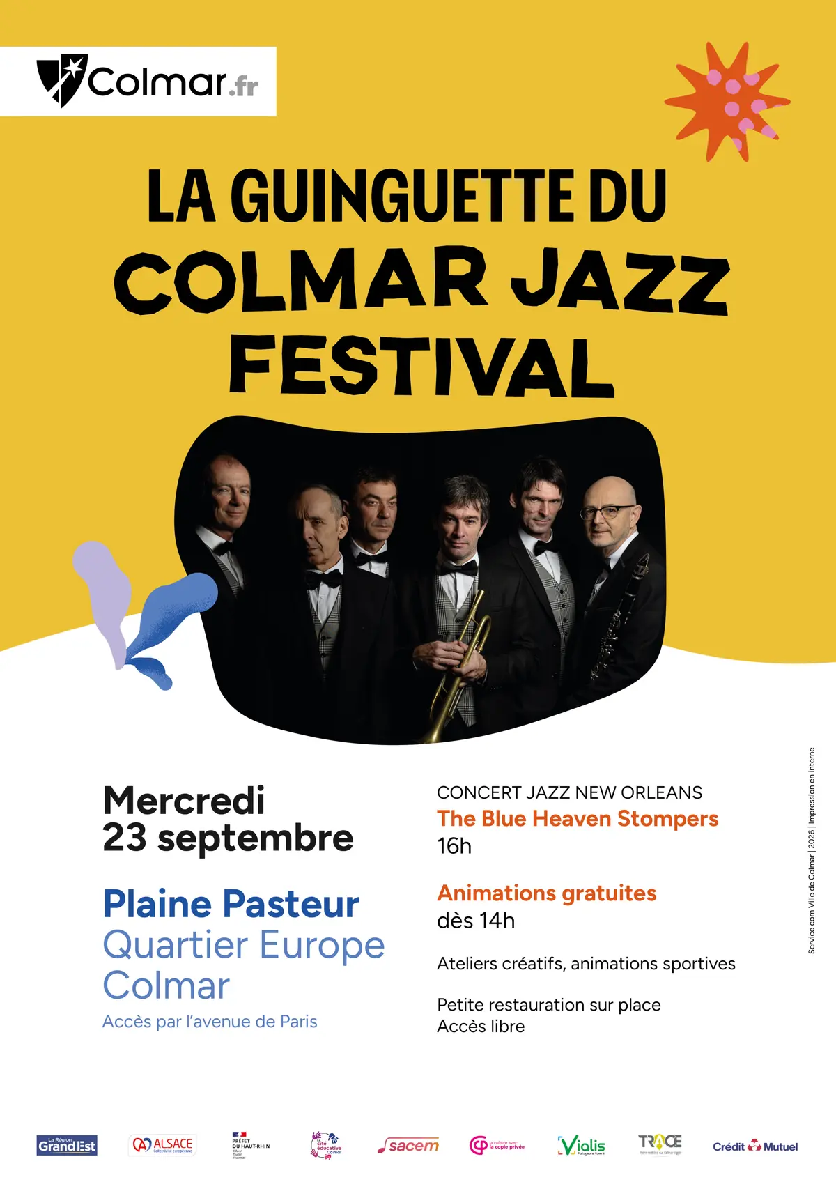 Guinguette jazz à la plaine Pasteur de Colmar : une fête conviviale et familiale