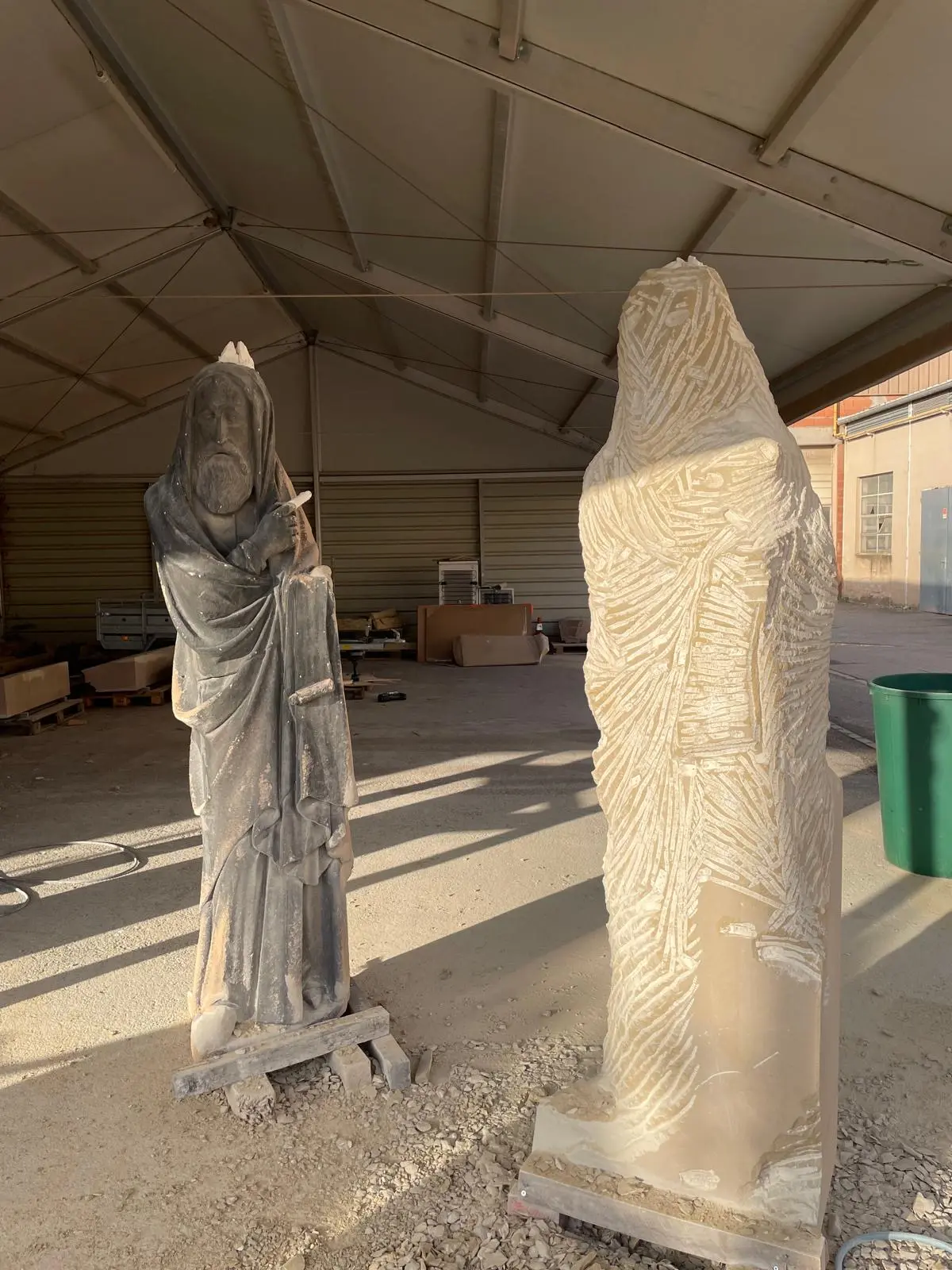 Restauration de la Collégiale Saint-Martin de Colmar : 12 statues médiévales recréées à l'identique