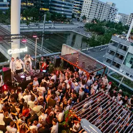 DJ Sets, Cocktails et Sunset : l'Open Air au Pôle de Commerces et de Loisirs Confluence de Lyon