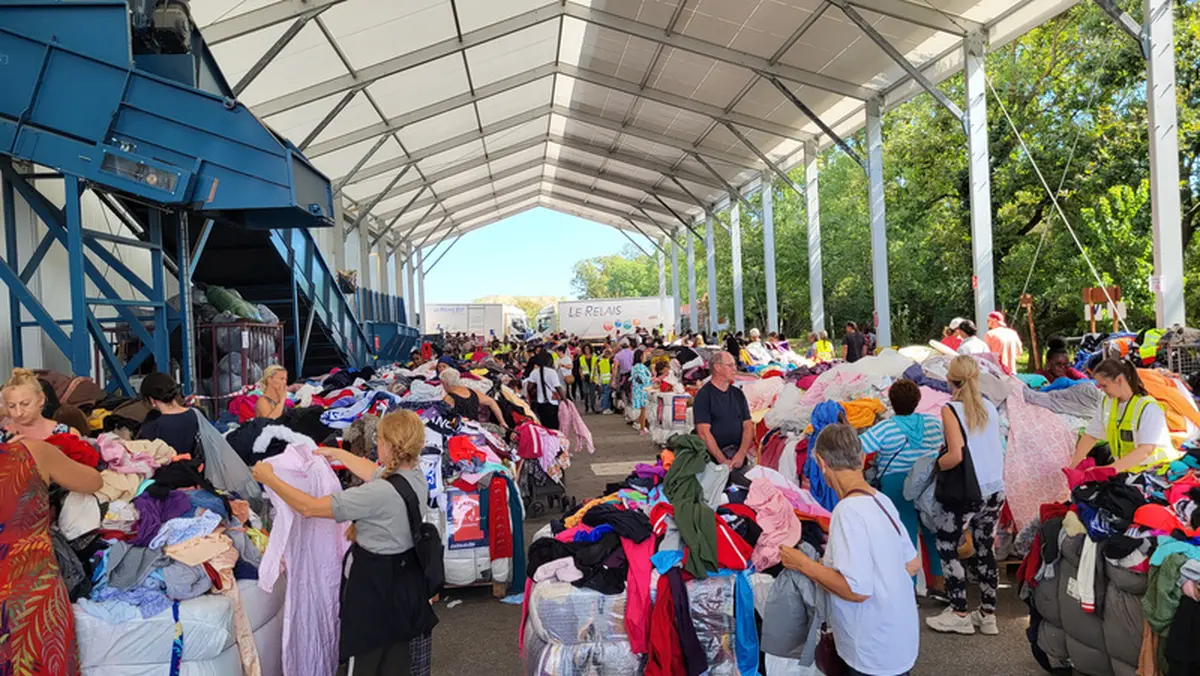 Braderie de seconde main au Relais Est de Wittenheim