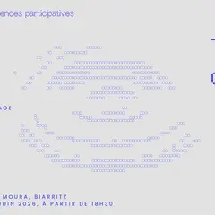 Vernissage de l'exposition immersive Ondes Collectives à Biarritz