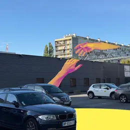 Hu.mains : les fresques monumentales de BenDos à Clichy-sous-Bois
