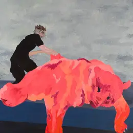 Exposition de peinture de Florian Krewer au Musée d'Art Moderne de Paris