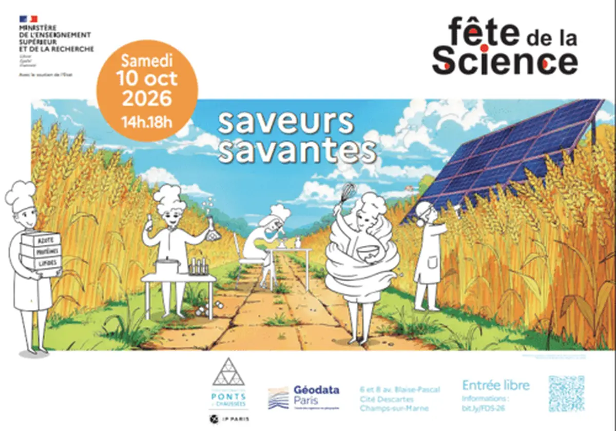 Fête de la science à Champs-sur-Marne : « Saveurs Savantes » sur le campus de l'ENPC