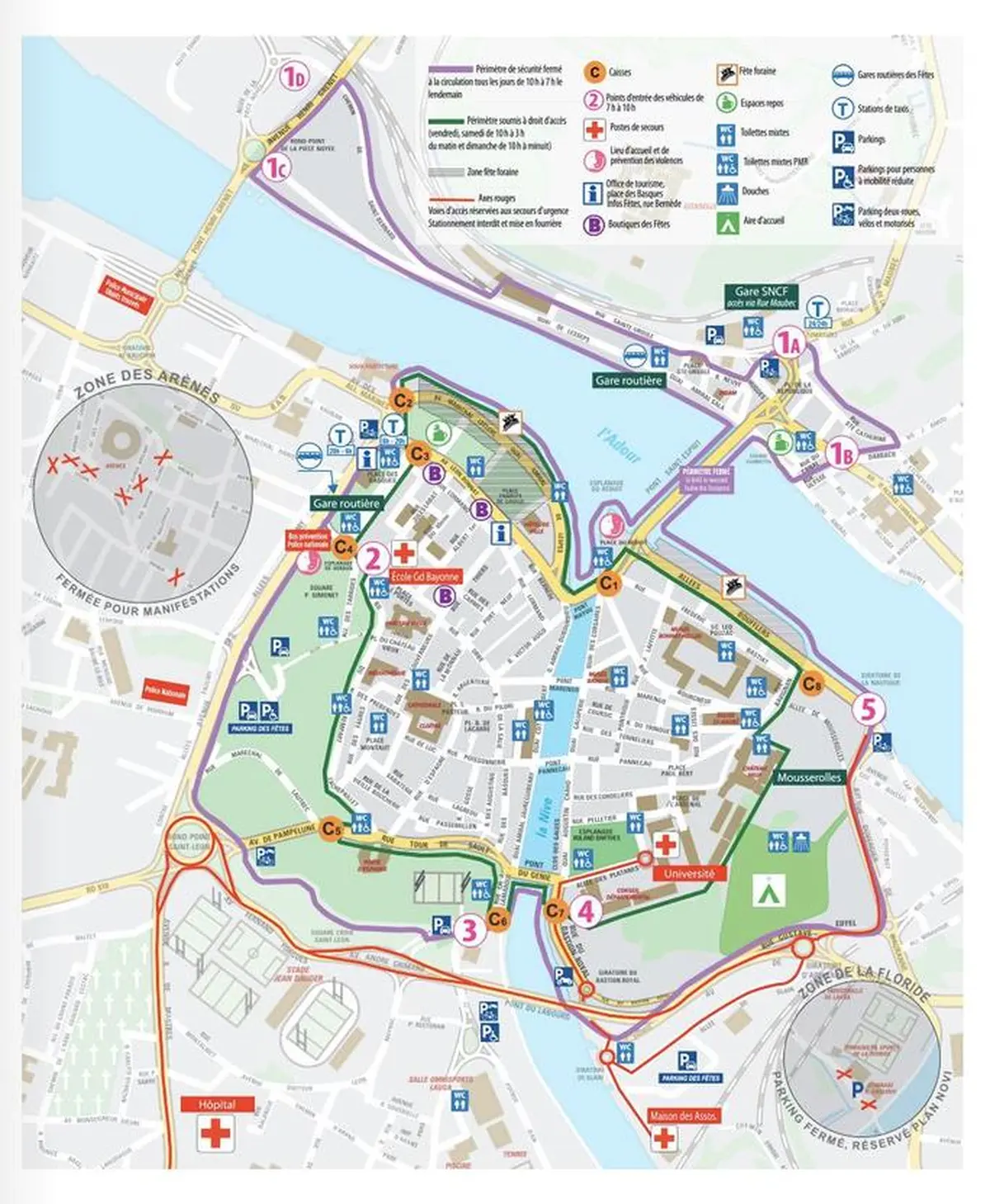 Fêtes de Bayonne 2026 : le programme complet des cinq jours de festivités