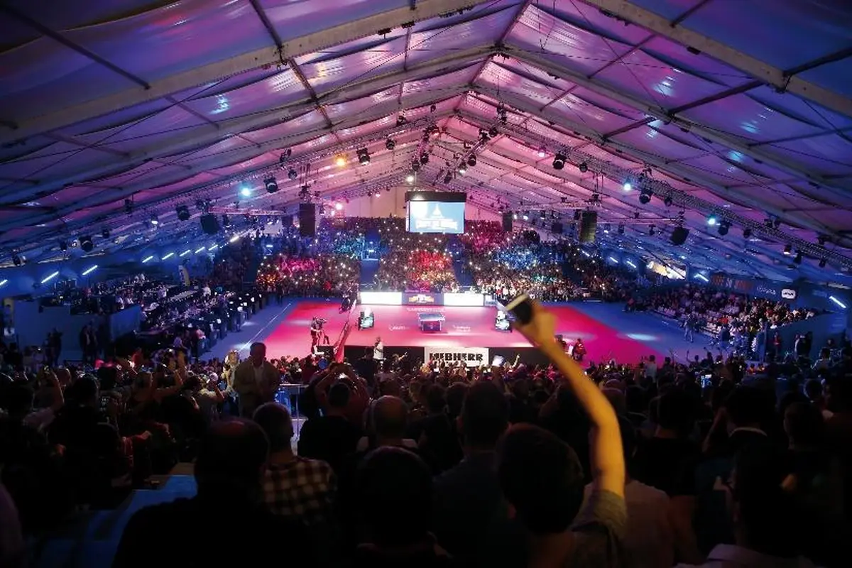 Coupe du monde de tennis de table à la Sud de France Arena de Montpellier