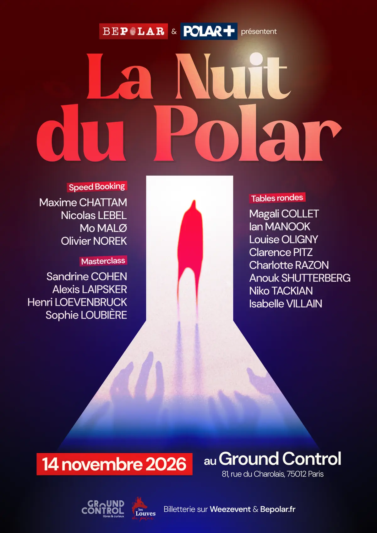 La Nuit du Polar à Paris : masterclasses, murder party et rencontres avec des auteurs