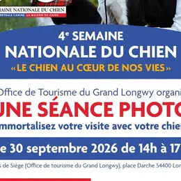 Immortalisez votre visite avec votre chien