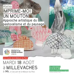 Imprime moi un mouton Approche artistique du pastoralisme et du paysage