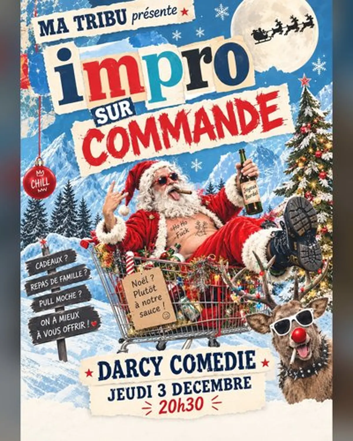 Impro sur commande : Joyeux bordel