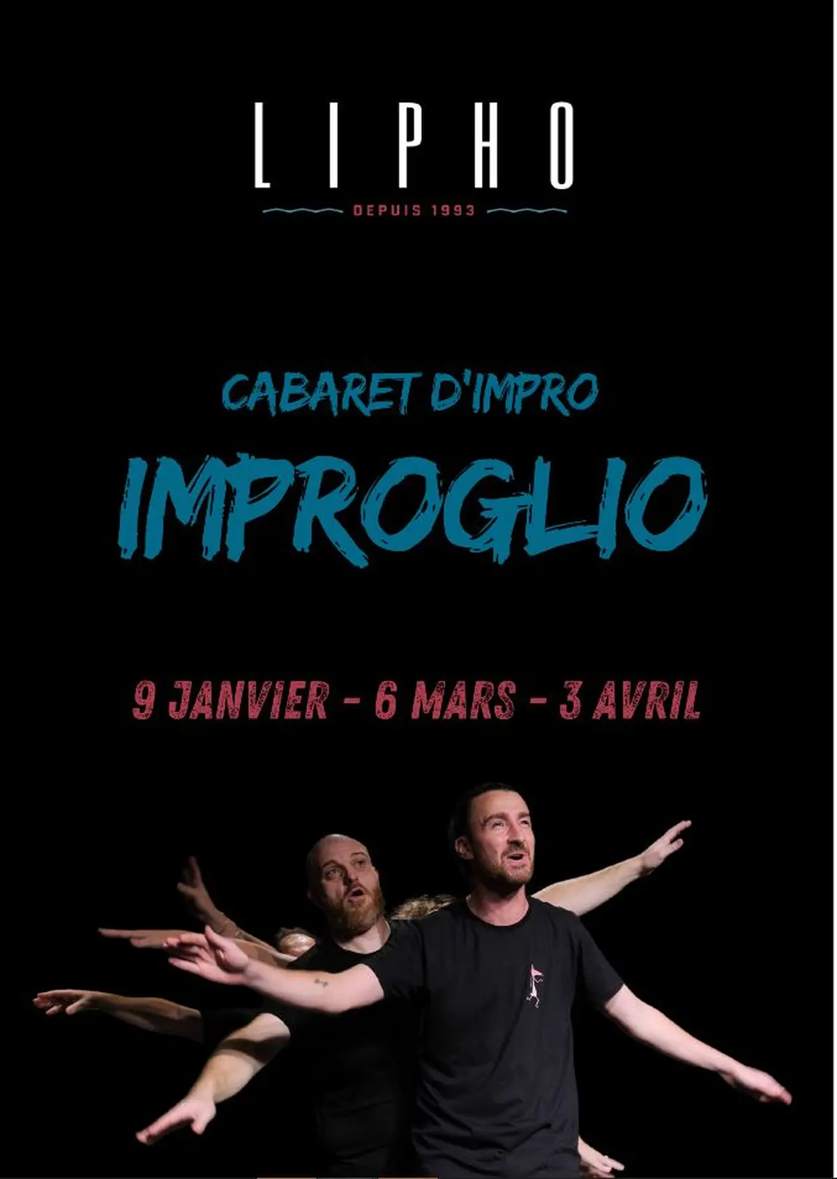 Improglio – Spectacle cabaret d’improvisation théâtrale