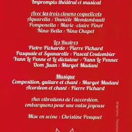 Impromptu théâtral et musical Les femmes, toujours les femmes