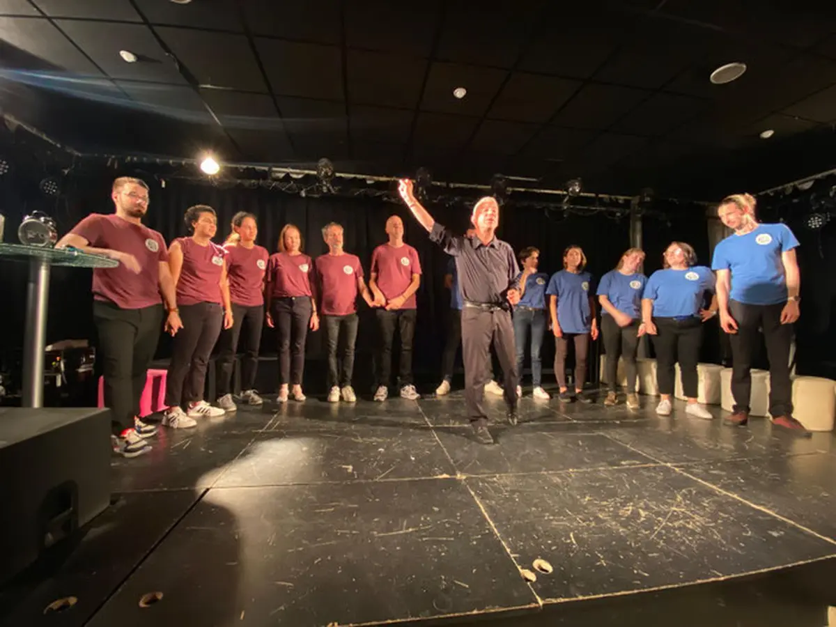 Improvisation théâtrale Labyrinthe à l'Ébénisterie