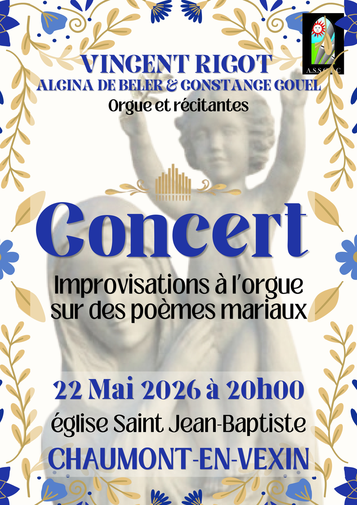 Improvisations à l'orgue sur des poèmes mariaux