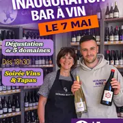 Inauguration bar à vin Le Flacon Ivre