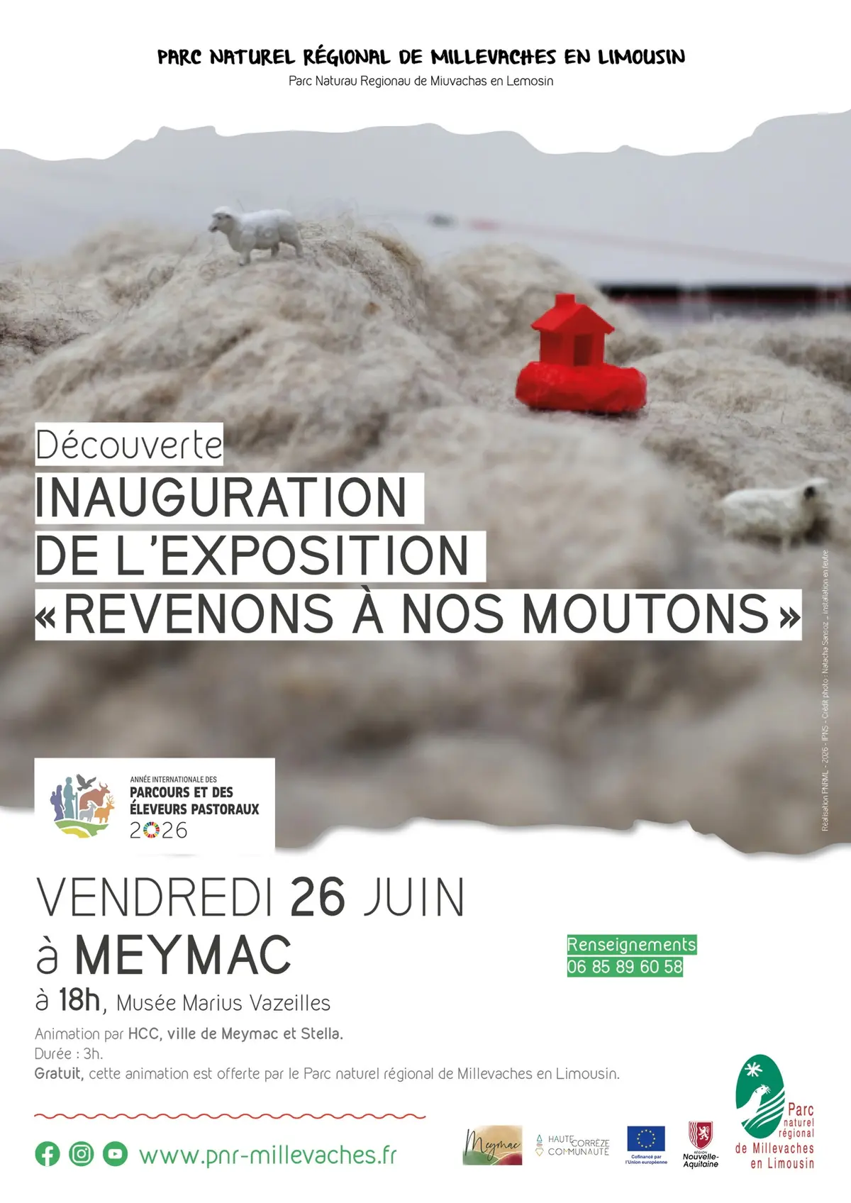 Inauguration de l'exposition Revenons à nos moutons