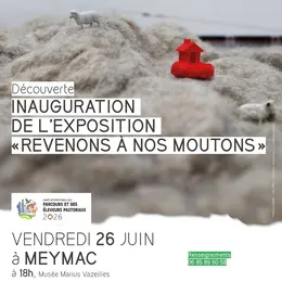 Inauguration de l'exposition Revenons à nos moutons