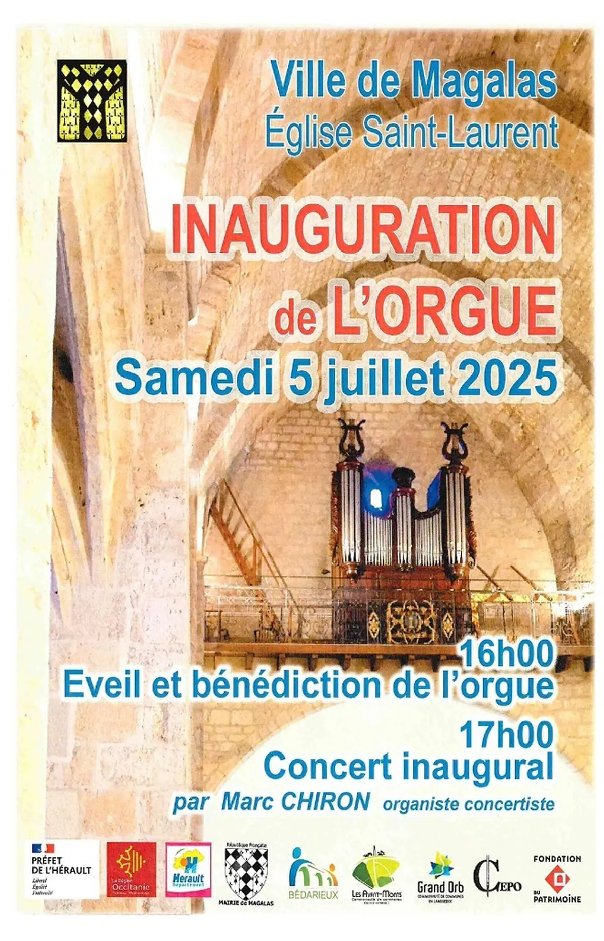 Inauguration De L'Orgue