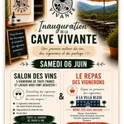 Inauguration de la Cave Vivante
