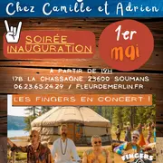 Inauguration de la Guinguette chez Camille & Adrien