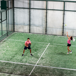 Inauguration de la piste de padel