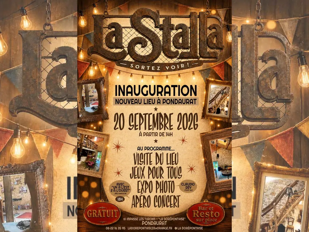 Inauguration de la salle de reception La Stalla