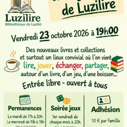 Inauguration de Luzilire - Luzilire (Bibliothèque de Luzilié)