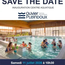 Inauguration du Centre Aquatique Olivier Pleindoux