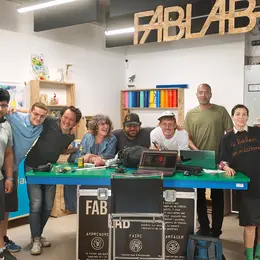 Inauguration du Fablab de L'AGECA