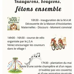 Inaugurons, bougeons, fêtons ensemble