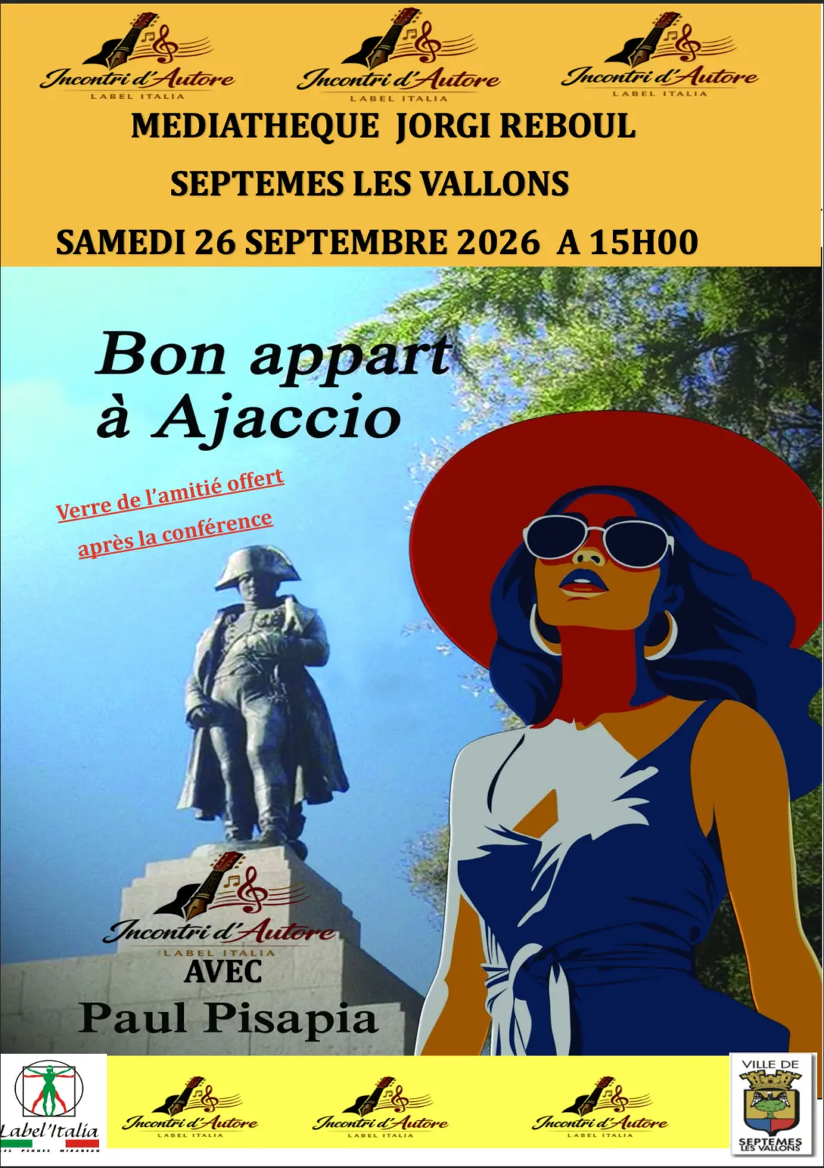 Incontri d’Autore - Rencontre d’auteur avec Label’Italia