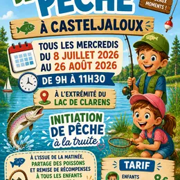 Initiaition de pêche à la truite