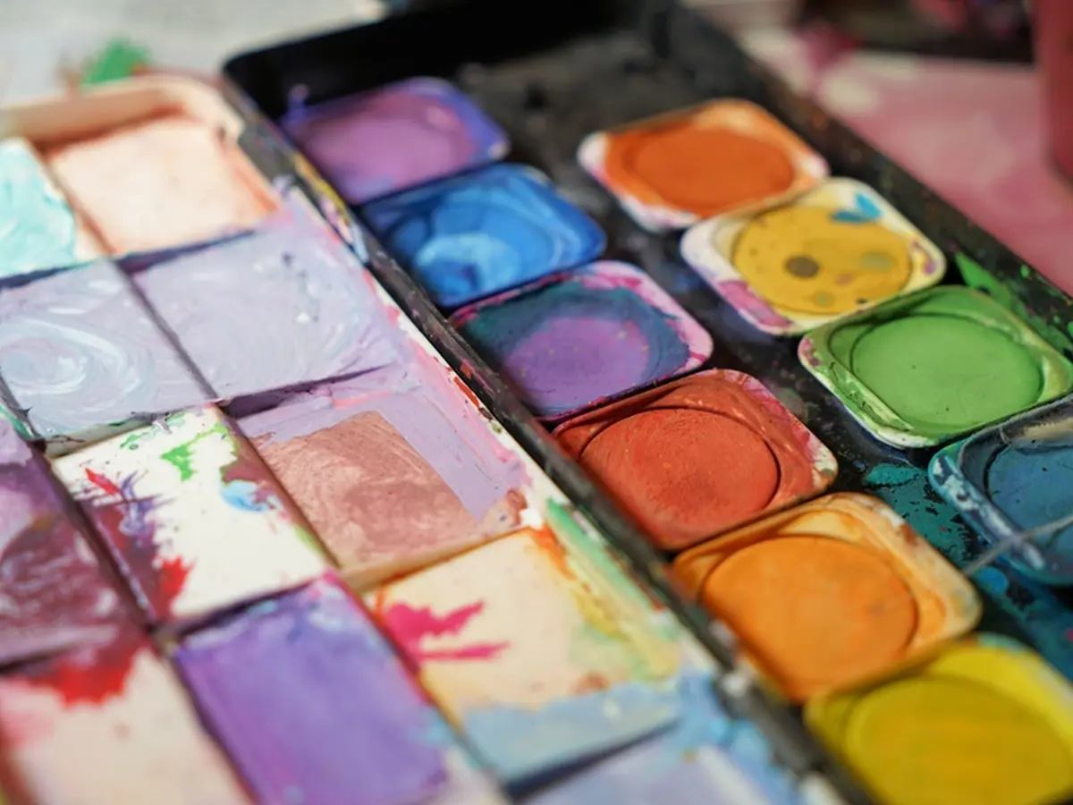Initiation à l'aquarelle à la Recyclerie