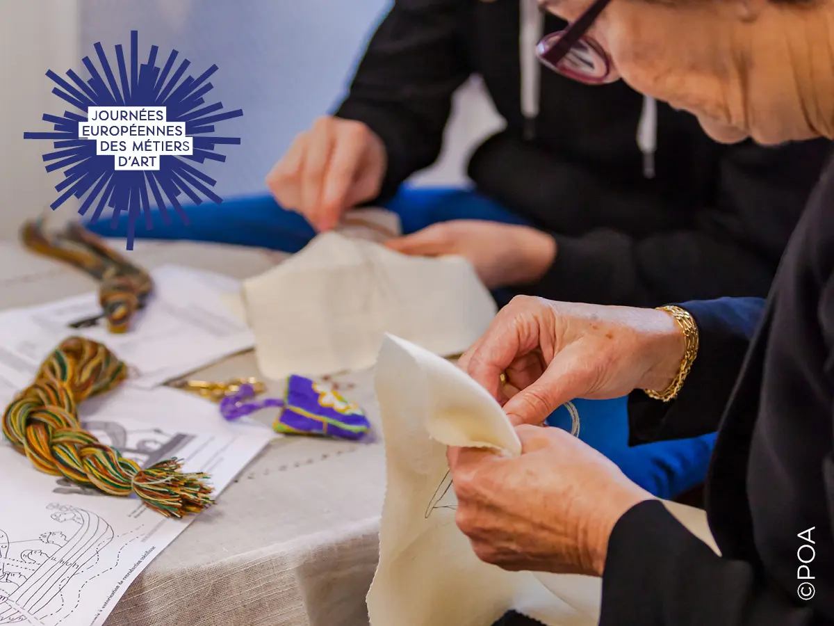 Initiation à l'atelier de broderie