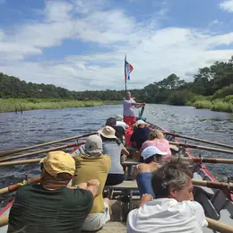 Initiation à l'aviron et balade sur la Pinasse