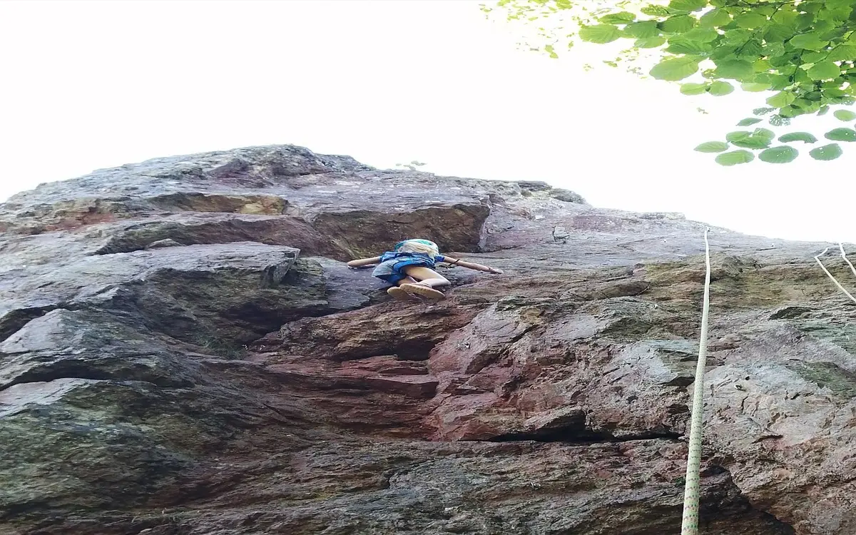 Initiation à l'escalade avec Zeharka