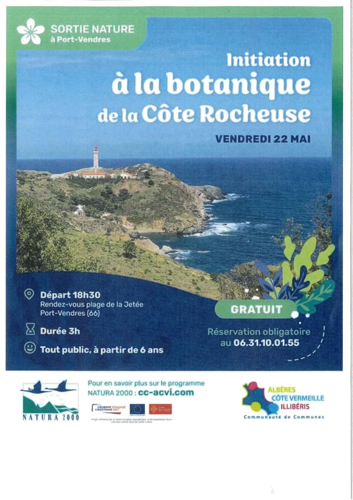 Initiation A La Botanique De La Cote Rocheuse